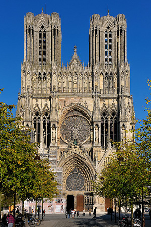 Reims, a short jaunt from Paris in Champagne country
