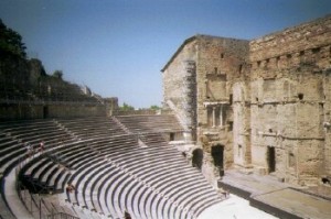 The amphitheatre in Orange, France