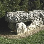 Prehistoric dolmen in Cognac